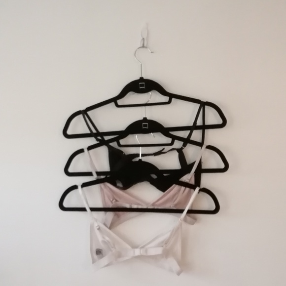 Three piece triangle bralette set - Picture 2 of 2